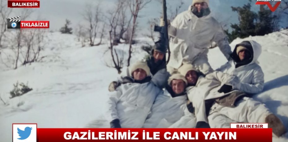 GAZİLERİMİZ İLE CANLI YAYIN