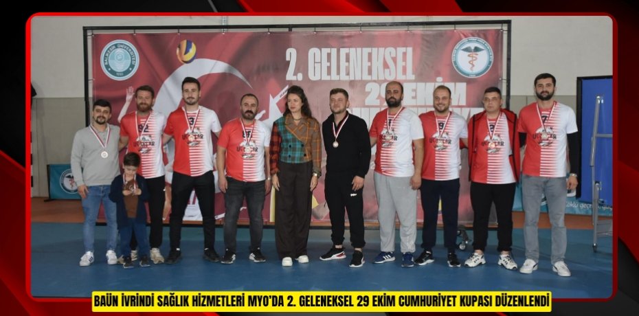 BAÜN İVRİNDİ SAĞLIK HİZMETLERİ MYO’DA 2. GELENEKSEL 29 EKİM CUMHURİYET KUPASI DÜZENLENDİ