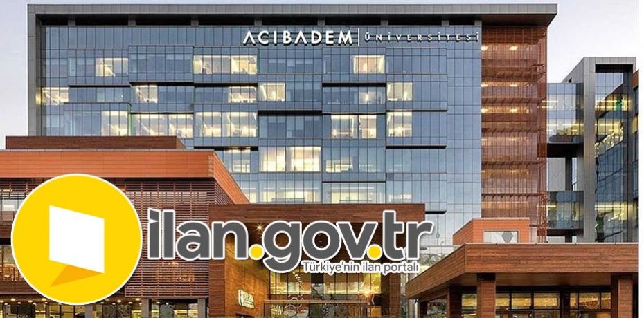 Acıbadem Mehmet Ali Aydınlar Üniversitesi Araştırma Görevlisi Alıyor