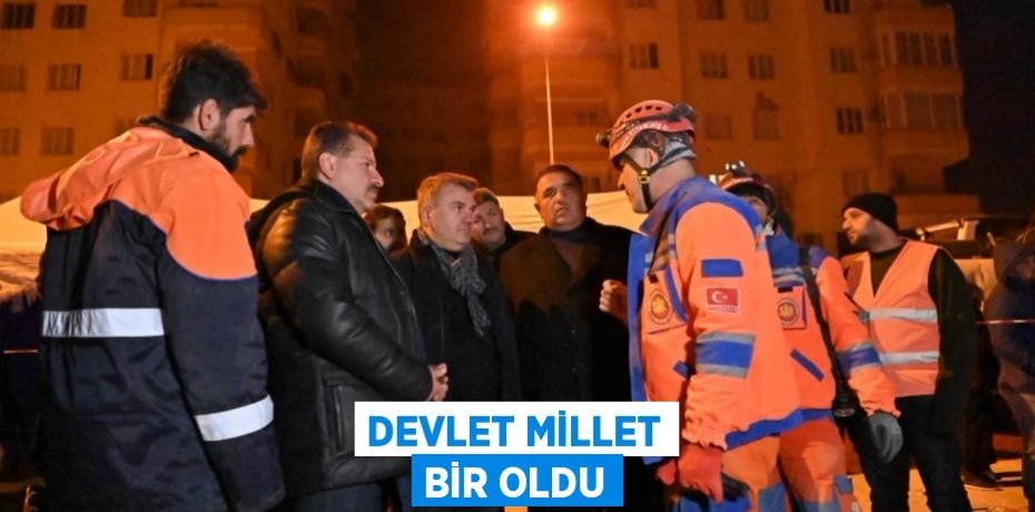 Devlet millet bir oldu