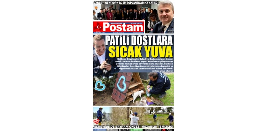 PATİLİ DOSTLARA SICAK YUVA