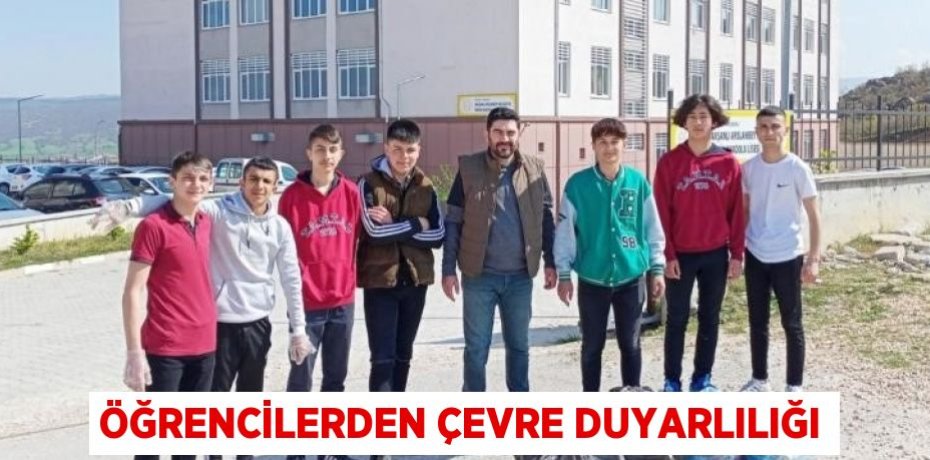 ÖĞRENCİLERDEN ÇEVRE DUYARLILIĞI