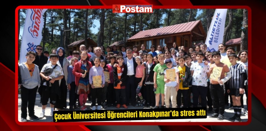 Çocuk Üniversitesi Öğrencileri Konakpınar’da stres attı