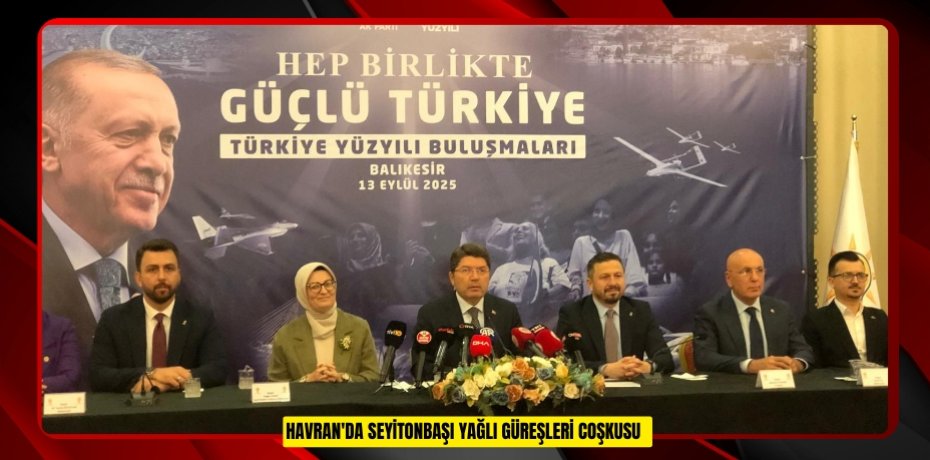 Havran'da Seyitonbaşı Yağlı Güreşleri coşkusu  