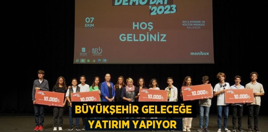 Büyükşehir geleceğe yatırım yapıyor