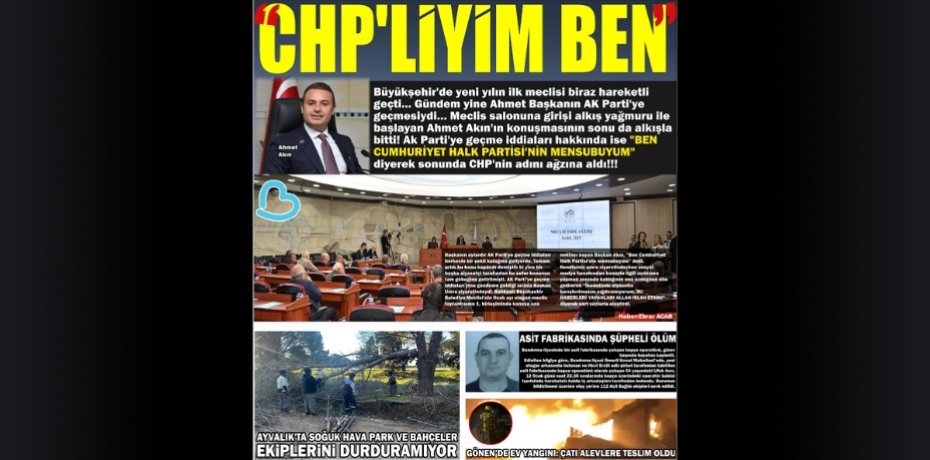 “CHP’LİYİM BEN”