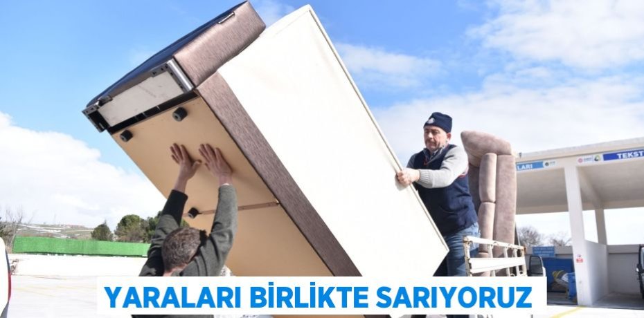 YARALARI BİRLİKTE SARIYORUZ