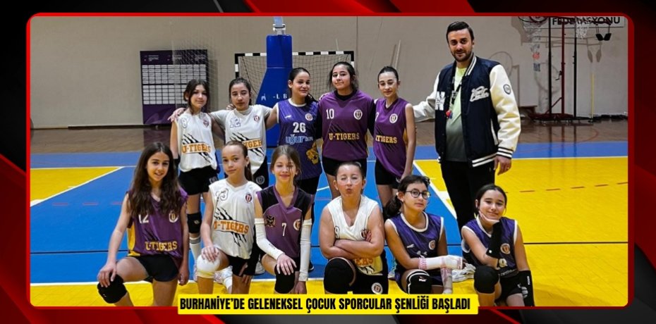 Burhaniye’de Geleneksel Çocuk Sporcular Şenliği başladı  