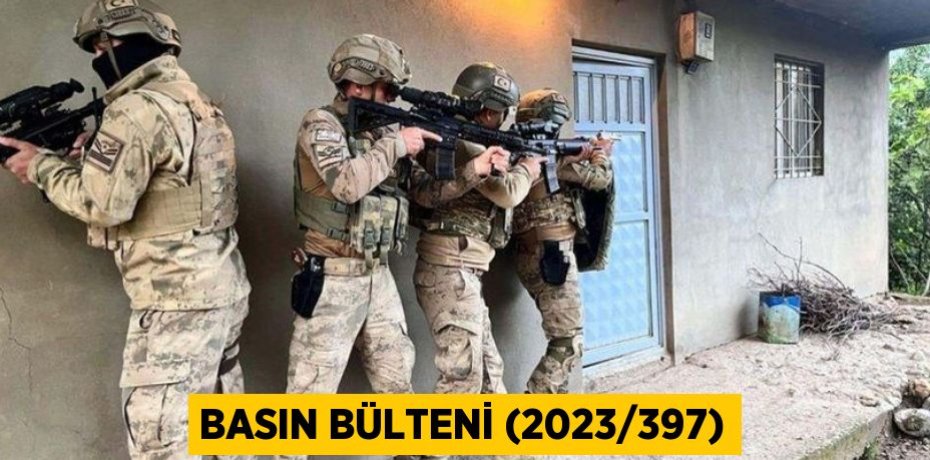 Basın Bülteni (2023/397)