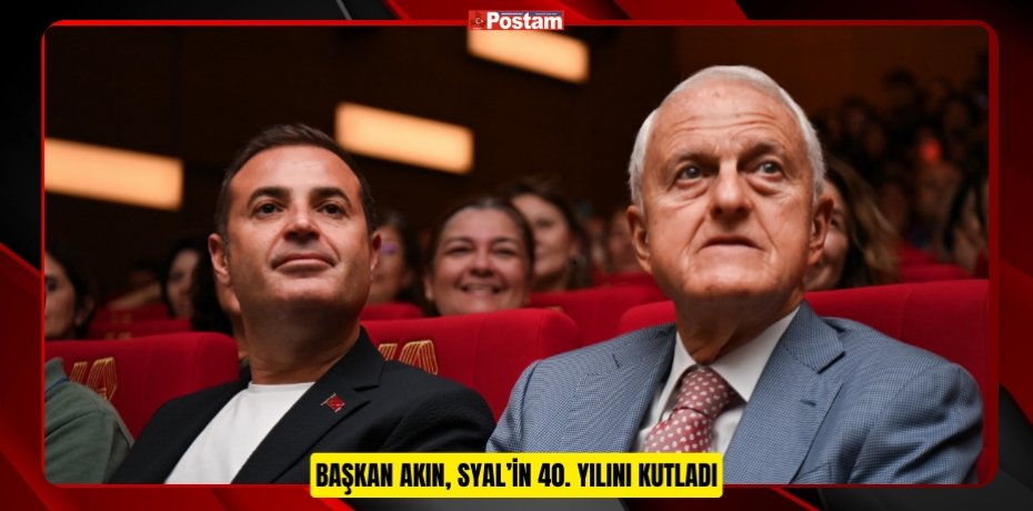 Başkan Akın, SYAL’in 40. Yılını kutladı