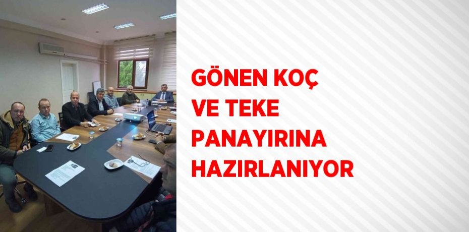 GÖNEN KOÇ VE TEKE PANAYIRINA HAZIRLANIYOR
