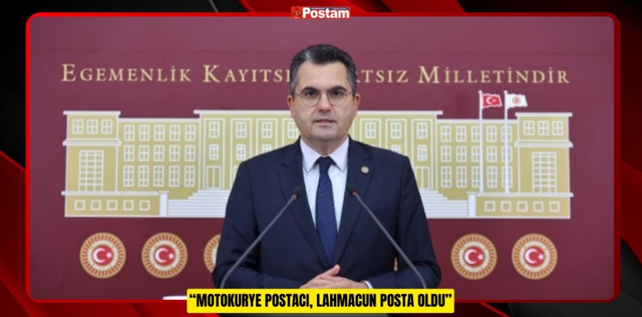 “MOTOKURYE POSTACI, LAHMACUN POSTA OLDU”