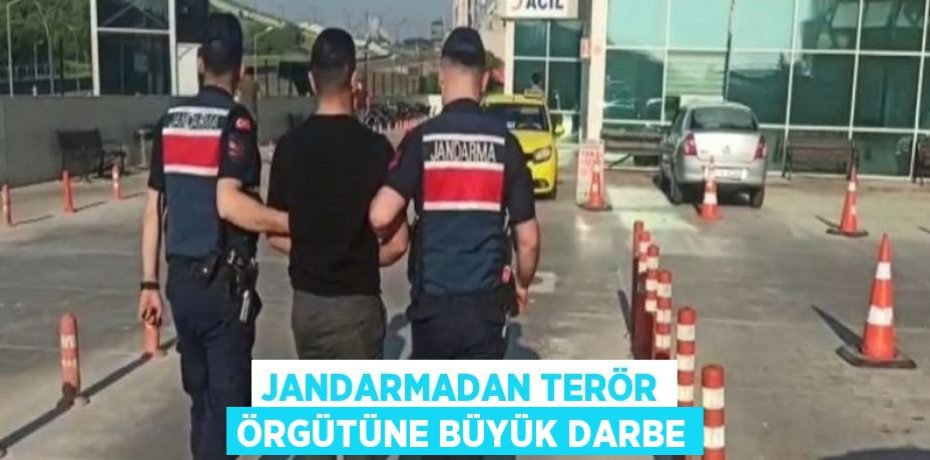 JANDARMADAN TERÖR ÖRGÜTÜNE BÜYÜK DARBE