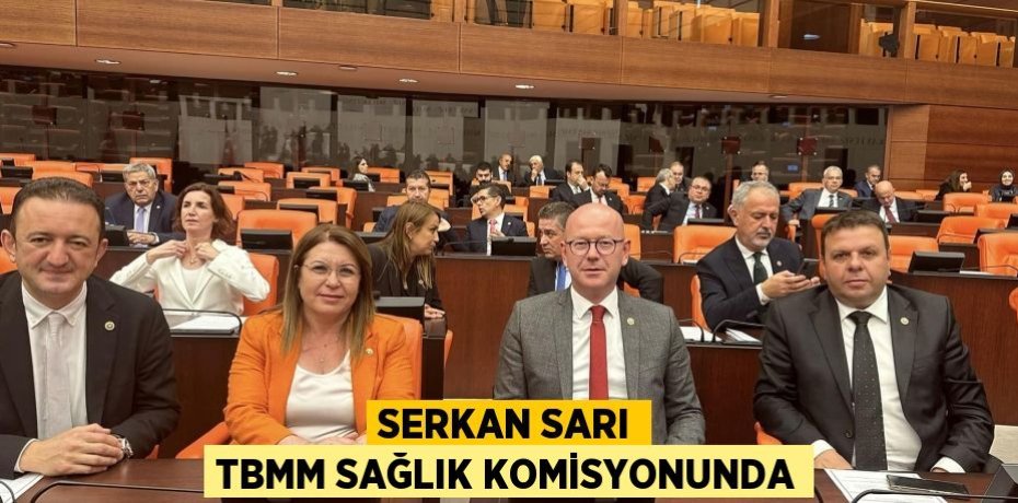 SERKAN SARI TBMM SAĞLIK KOMİSYONUNDA