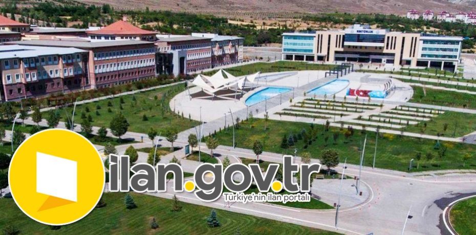 Erzincan Binali Yıldırım Üniversitesi 3 Sözleşmeli Personel Alacak