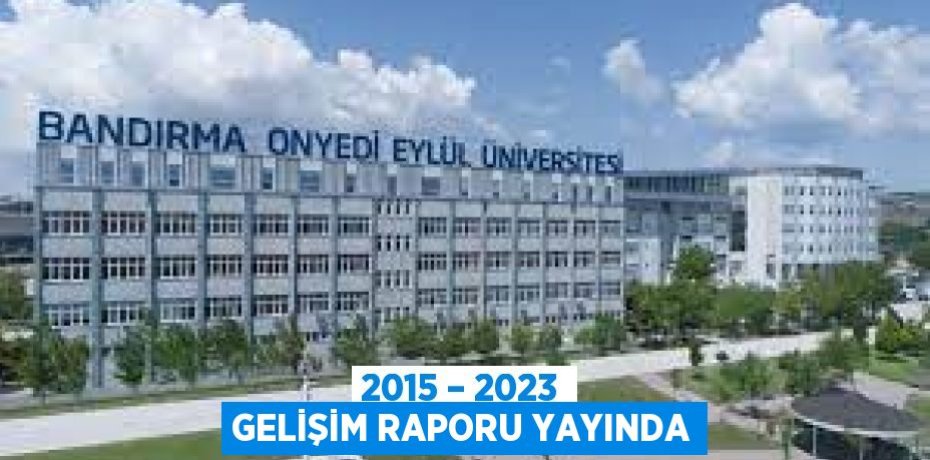 2015 – 2023 Gelişim Raporu yayında