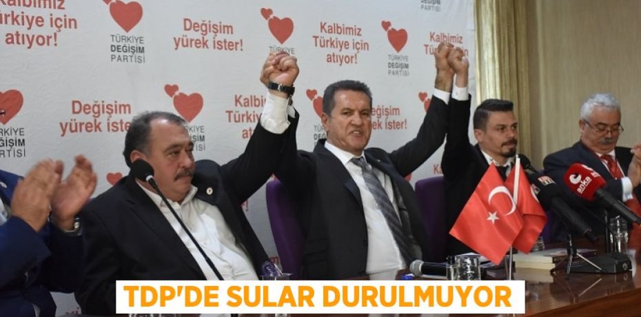 TDP’DE SULAR DURULMUYOR