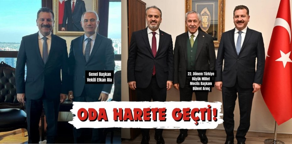 ODA HARETE GEÇTİ!
