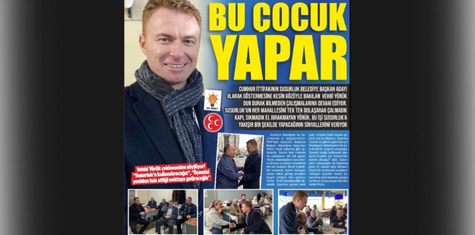 BU ÇOCUK İŞ YAPAR