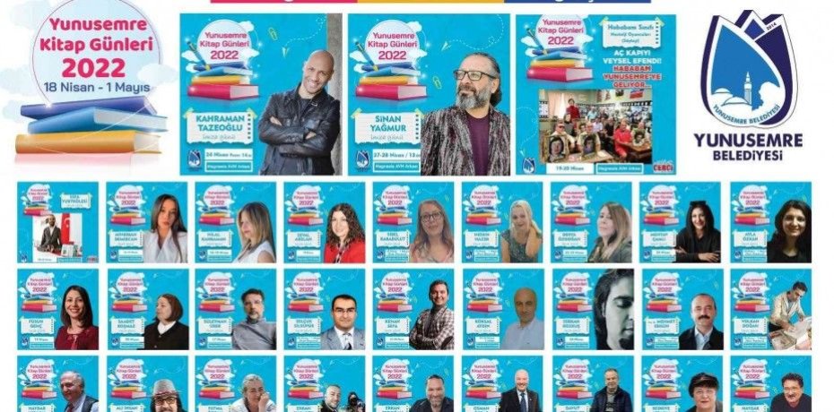 YUNUSEMRE’DE KİTAP GÜNLERİ BAŞLIYOR