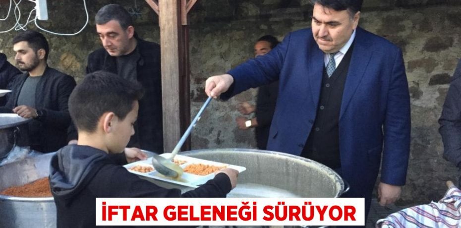 İftar geleneği sürüyor