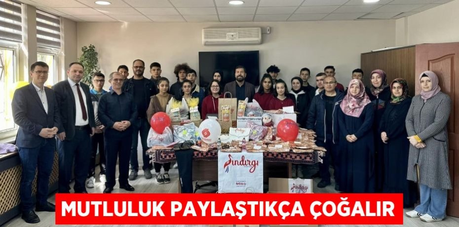 MUTLULUK PAYLAŞTIKÇA ÇOĞALIR