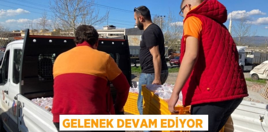 GELENEK DEVAM EDİYOR