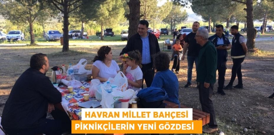 Havran Millet Bahçesi piknikçilerin yeni gözdesi  