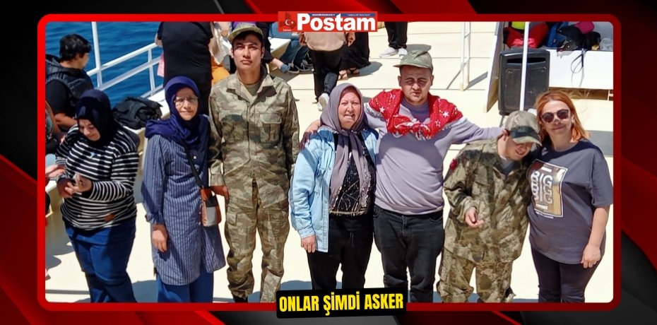 ONLAR ŞİMDİ ASKER