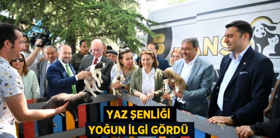 Yaz Şenliği Yoğun İlgi Gördü