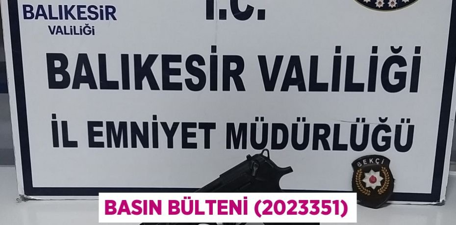 Basın Bülteni (2023351)