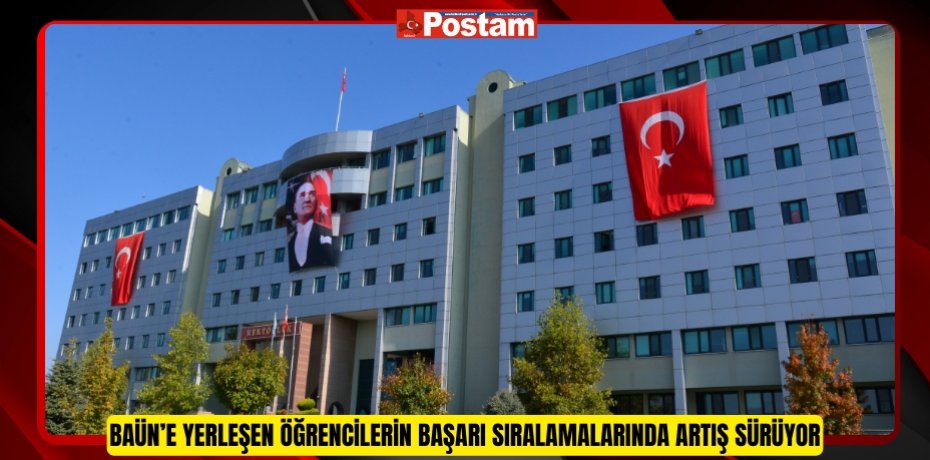 BAÜN’e Yerleşen Öğrencilerin Başarı Sıralamalarında Artış Sürüyor