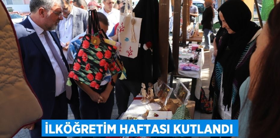 İlköğretim Haftası kutlandı