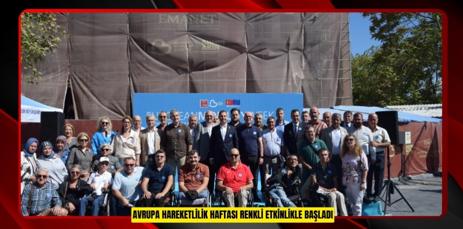 AVRUPA HAREKETLİLİK HAFTASI RENKLİ ETKİNLİKLE BAŞLADI