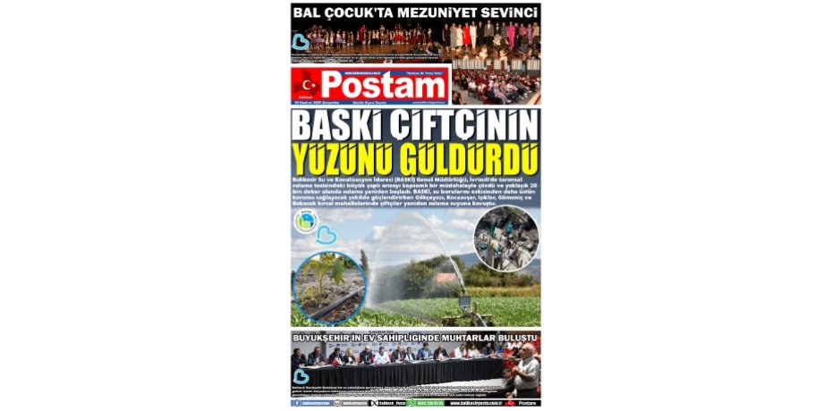 BASKİ ÇİFTÇİNİN YÜZÜNÜ GÜLDÜRDÜ