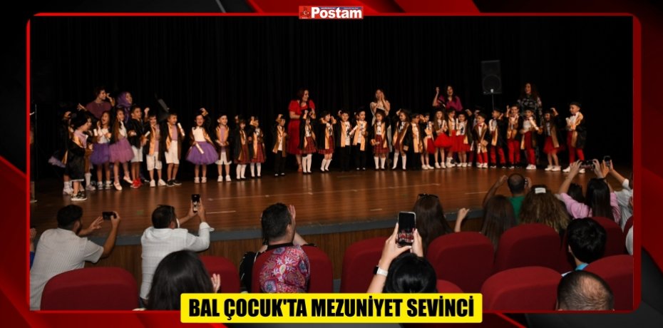 BAL ÇOCUK’TA MEZUNİYET SEVİNCİ