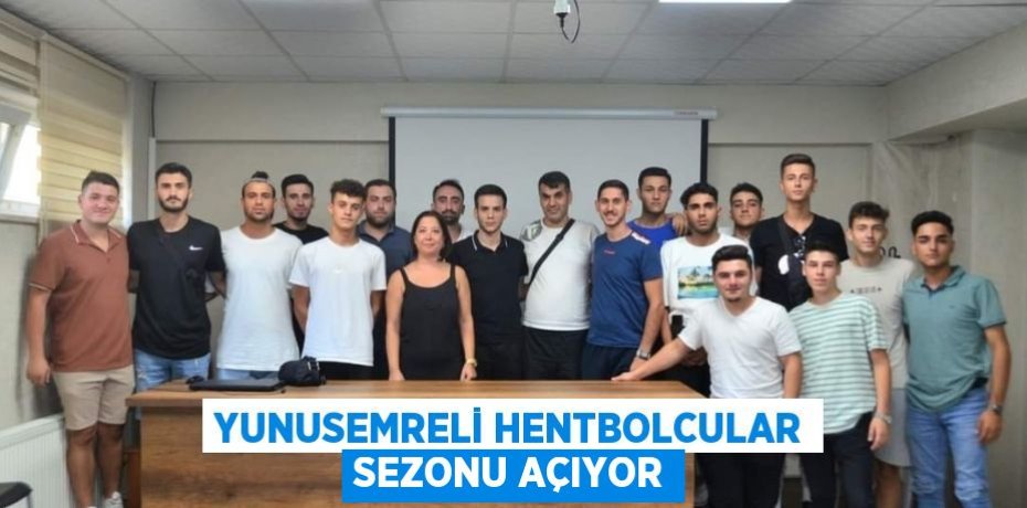 YUNUSEMRELİ HENTBOLCULAR SEZONU AÇIYOR