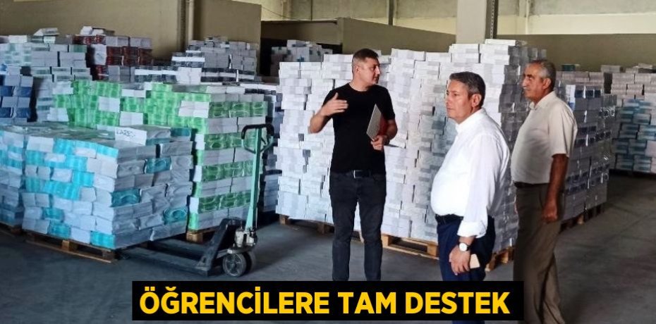 Öğrencilere tam destek
