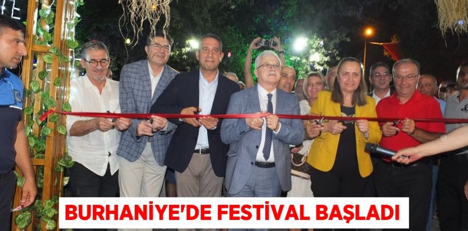 Burhaniye’de festival başladı