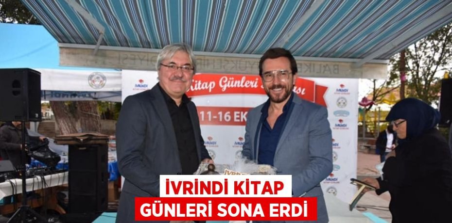 İVRİNDİ KİTAP GÜNLERİ SONA ERDİ