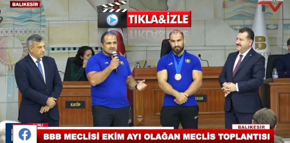 BBB MECLİSİ EKİM AYI OLAĞAN MECLİS TOPLANTISI