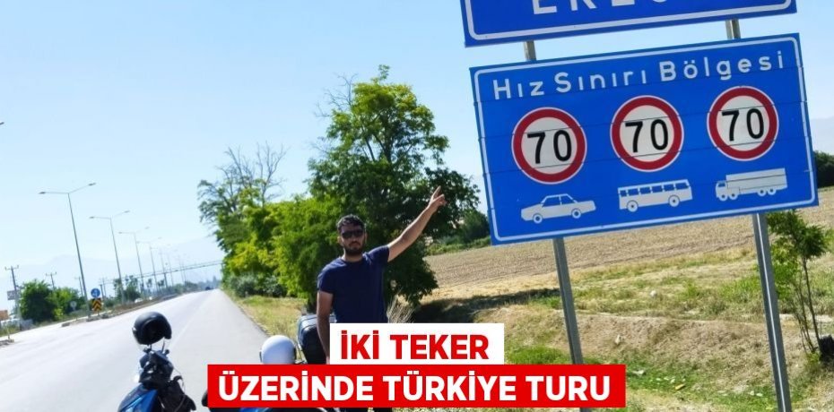 İki teker üzerinde Türkiye turu