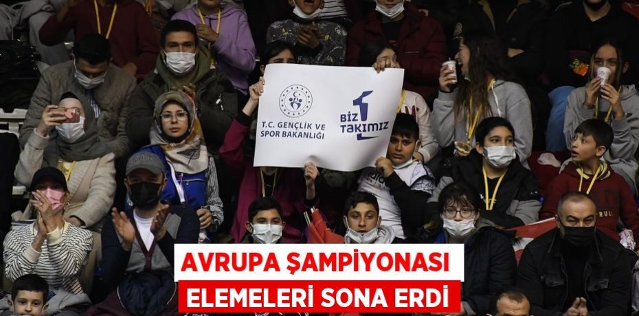 AVRUPA ŞAMPİYONASI ELEMELERİ SONA ERDİ