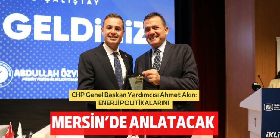 MERSİN’DE ANLATACAK