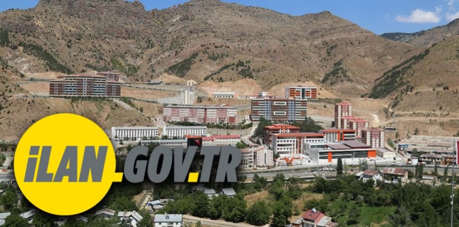 Gümüşhane Üniversitesi Sözleşmeli Personel alım ilanı