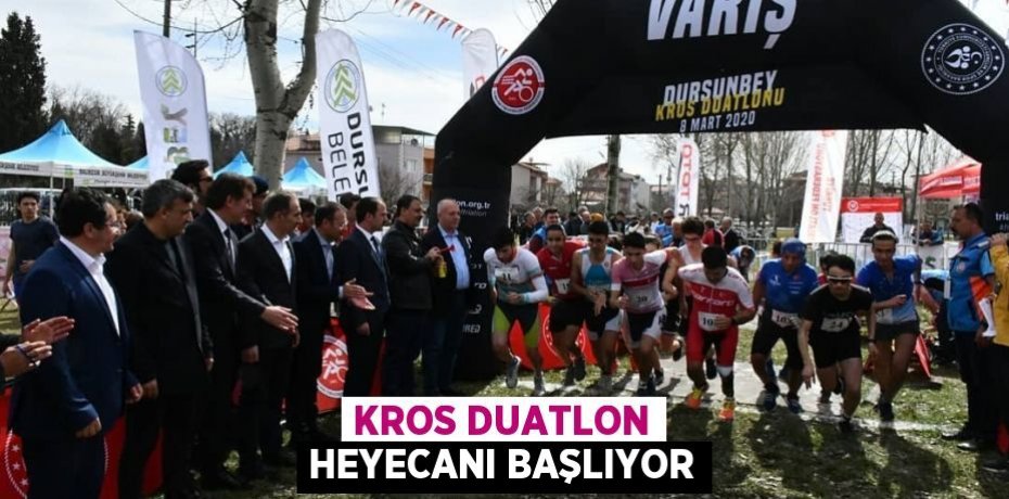 KROS DUATLON HEYECANI BAŞLIYOR