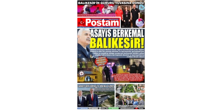 ASAYİŞ BERKEMAL BALIKESİR!