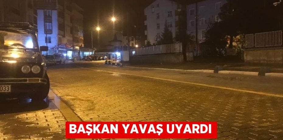 Başkan Yavaş uyardı