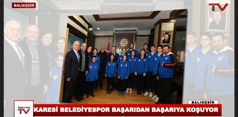 KARESİ MİLLİ SPORCULAR YETİŞTİRİYOR