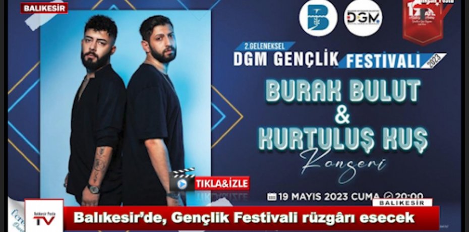 Büyükşehir’den, 19 Mayıs’a özel Gençlik Festivali